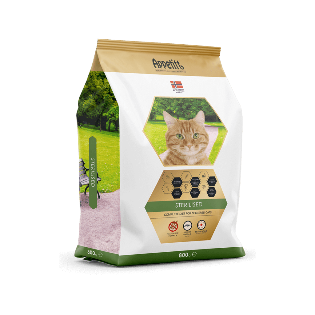 Appetitt Cat Sterilised 800 gr